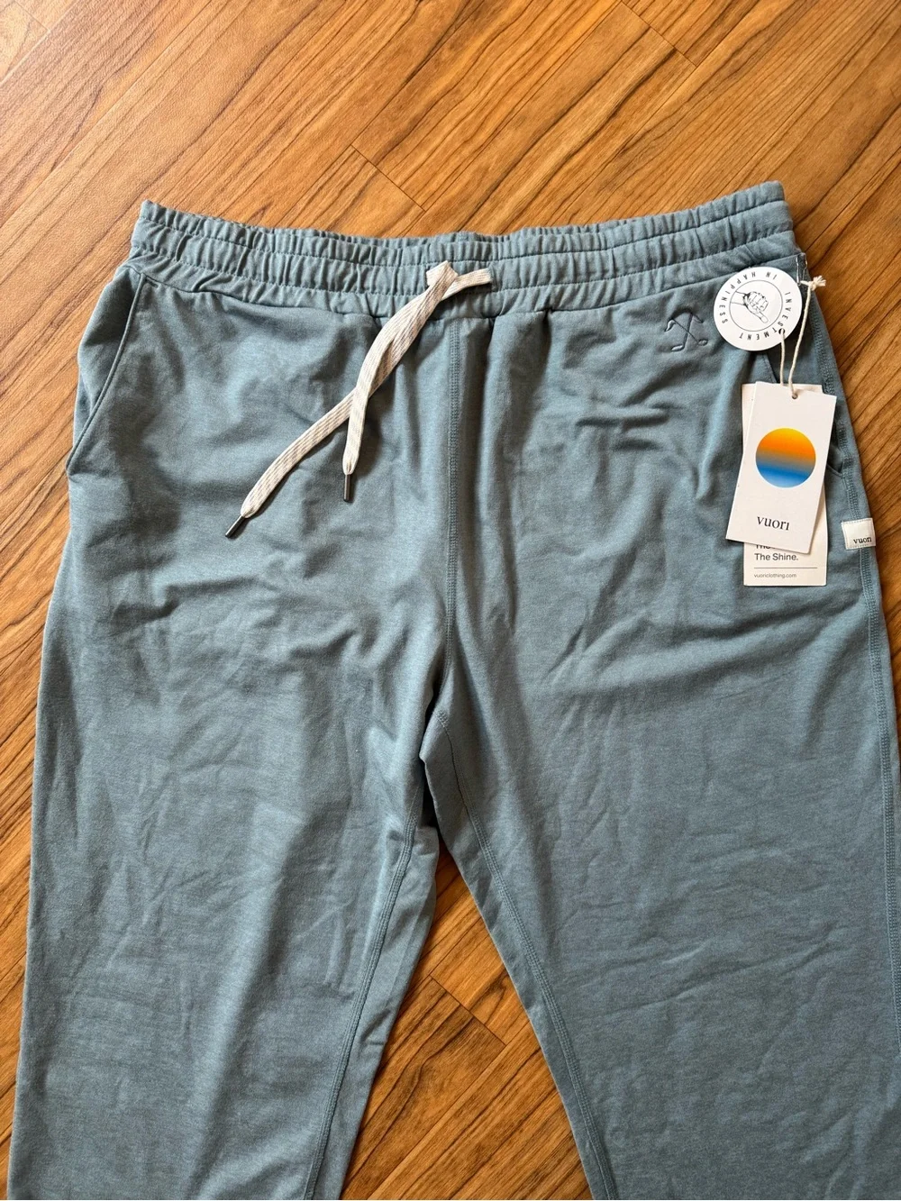 Vuori Women’s Steel Blue Jogger Pants - Picture 2 of 4